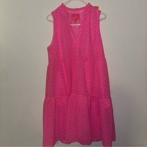 Lily Pulitzer Women’s Novella Swing Dress pink Mini Size Large